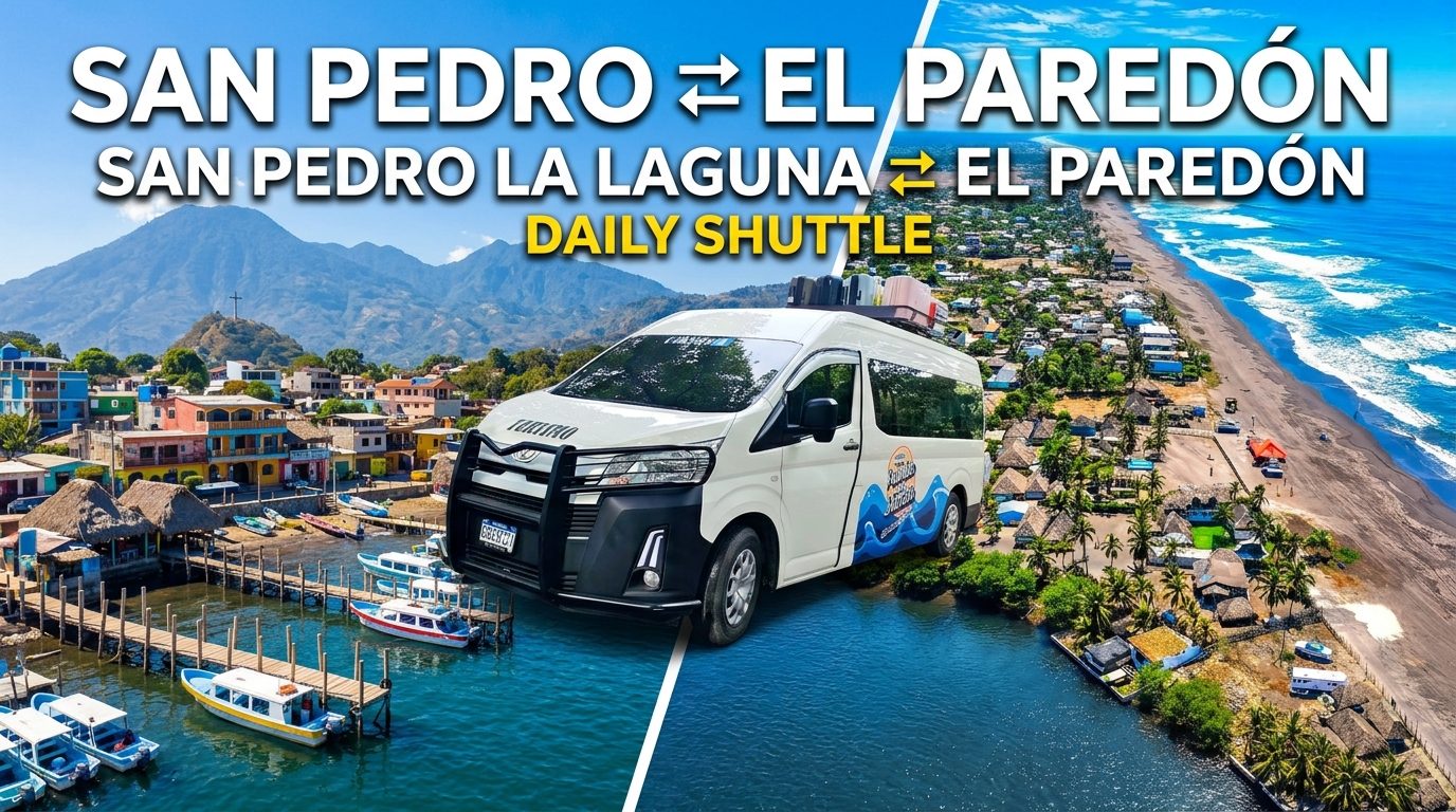 Shuttle colectivo San Pedro → El Paredón