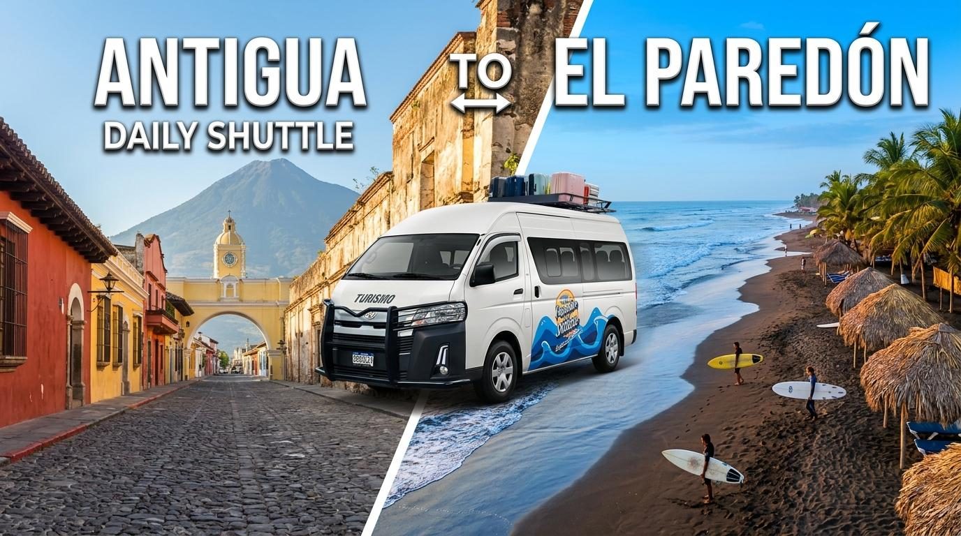 Shuttle Privado Antigua - El Paredón